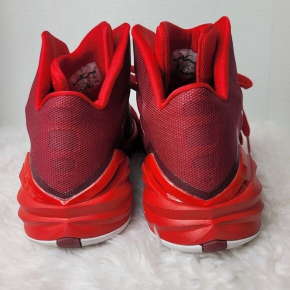 Nike  Hyperdunk TB 2014 Gym High Top Basketball Sneakers Red & Orange - Picture 4 of 10